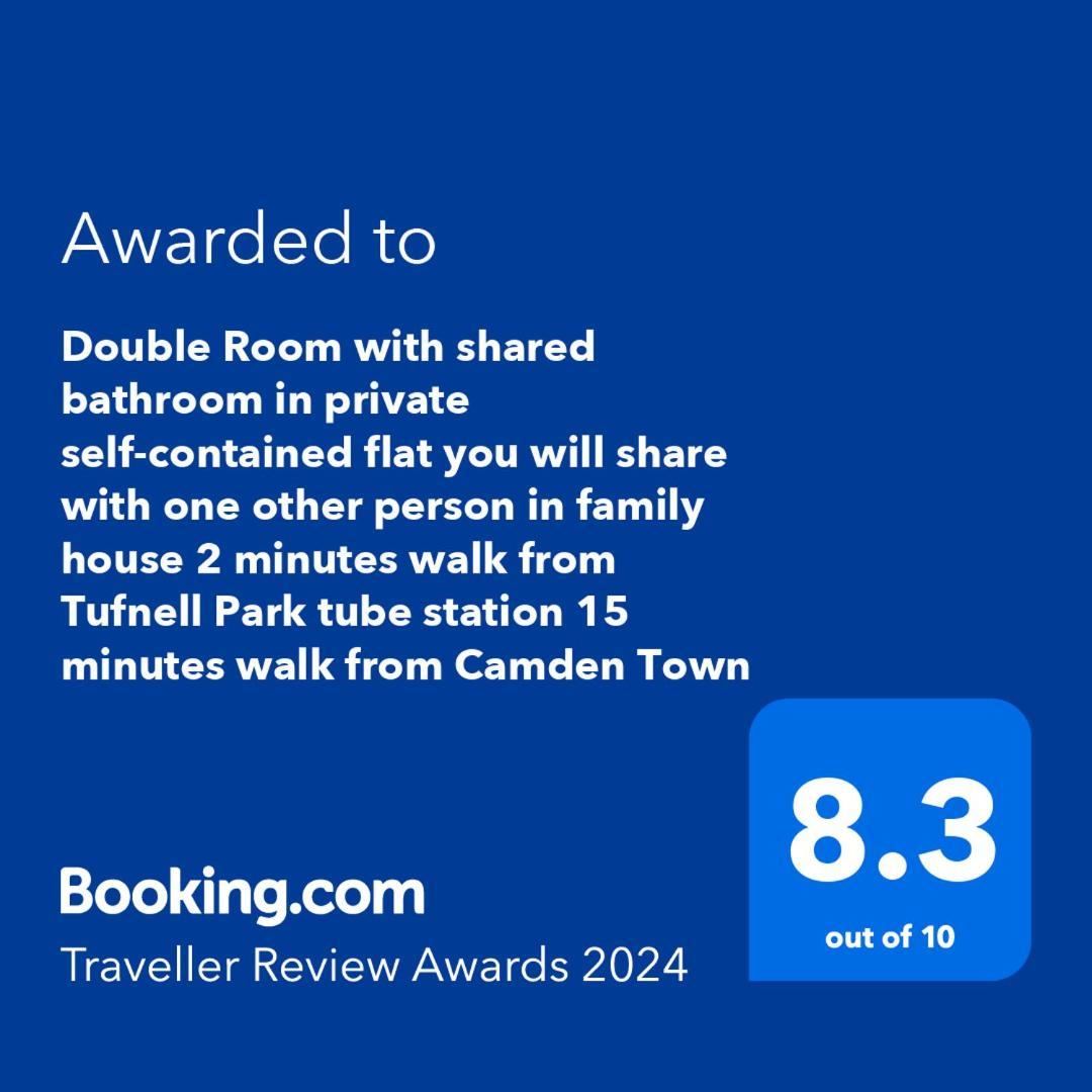 Self-Contained Flat On The 2Nd Floor You Will Share With One Other Guest, In A Family House 2 Minutes Walk From Tufnell Park Station 2Nd Floor With Stairs Лондон Екстер'єр фото